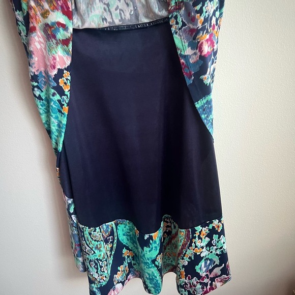 Free People Multicolored Paisley Tiered Sleeveless Mini Dress - Picture 6 of 7